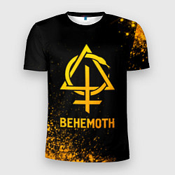 Футболка спортивная мужская Behemoth - gold gradient, цвет: 3D-принт