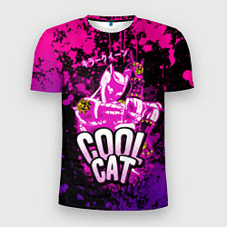 Футболка спортивная мужская Jo Jo - Королева убийца cool cat, цвет: 3D-принт
