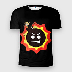 Футболка спортивная мужская Serious Sam logo, цвет: 3D-принт
