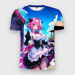 Футболка спортивная мужская Астольфо служанка - Fate grand order, цвет: 3D-принт
