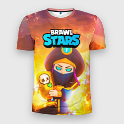 Футболка спортивная мужская Mortis пират Brawl Stars, цвет: 3D-принт