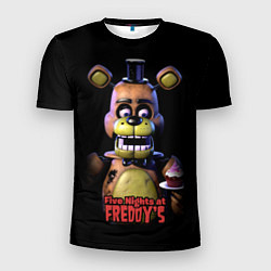 Футболка спортивная мужская Five Nights at Freddy, цвет: 3D-принт