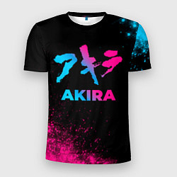 Мужская спорт-футболка Akira - neon gradient