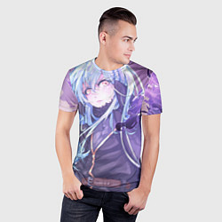 Футболка спортивная мужская О моём перерождении в слизь Римуру, цвет: 3D-принт — фото 2