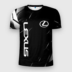 Мужская спорт-футболка Lexus - minimalism