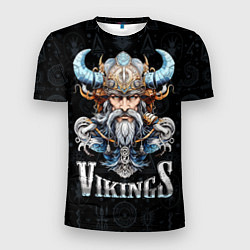 Футболка спортивная мужская Vikings of Scandinavia, цвет: 3D-принт