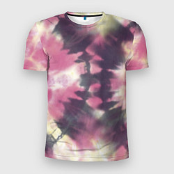 Мужская спорт-футболка Tie-Dye дизайн