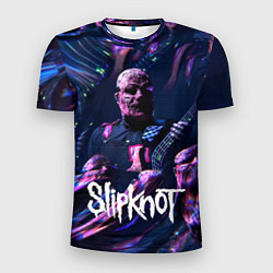 Мужская спорт-футболка Slipknot: guitar