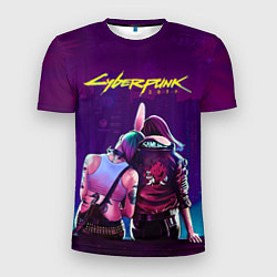 Мужская спорт-футболка Cyberpunk 2077: Phantom liberty