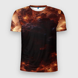 Футболка спортивная мужская Взрыв нейронной звезды в космосе, цвет: 3D-принт
