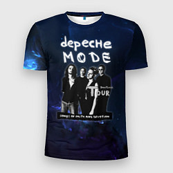 Футболка спортивная мужская Depeche Mode - Devotional тур, цвет: 3D-принт