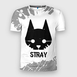 Футболка спортивная мужская Stray glitch на светлом фоне, цвет: 3D-принт