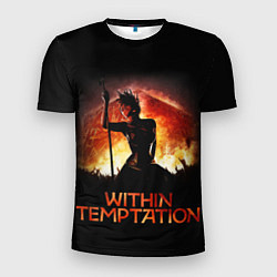 Футболка спортивная мужская Within Temptation Sharon, цвет: 3D-принт