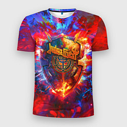 Футболка спортивная мужская Invincible shield - Jadas Priest, цвет: 3D-принт