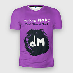 Футболка спортивная мужская Depeche Mode devotional tour, цвет: 3D-принт