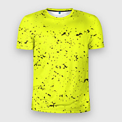 Футболка спортивная мужская Лимонная текстура, цвет: 3D-принт