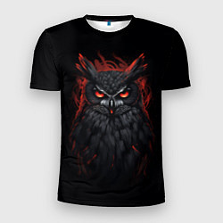 Футболка спортивная мужская Evil owl, цвет: 3D-принт