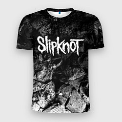 Мужская спорт-футболка Slipknot black graphite