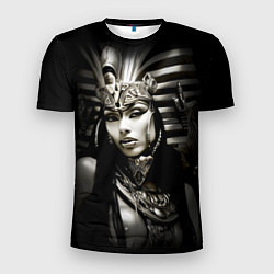 Футболка спортивная мужская Клеопатра египетская царица, цвет: 3D-принт