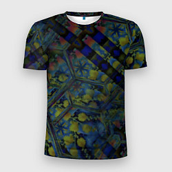 Футболка спортивная мужская Креативный геометрический узор, цвет: 3D-принт