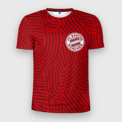 Футболка спортивная мужская Bayern отпечатки, цвет: 3D-принт