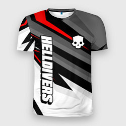 Футболка спортивная мужская Helldivers 2: Skull Logo, цвет: 3D-принт