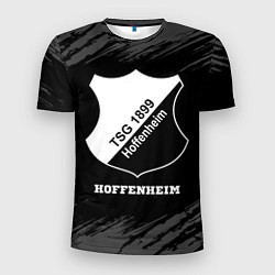 Мужская спорт-футболка Hoffenheim sport на темном фоне