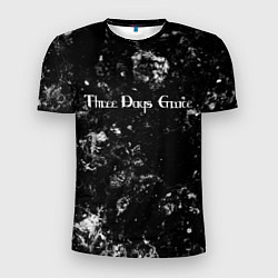 Мужская спорт-футболка Three Days Grace black ice