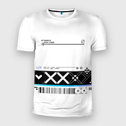 Мужская спорт-футболка Printstream white - скин CS