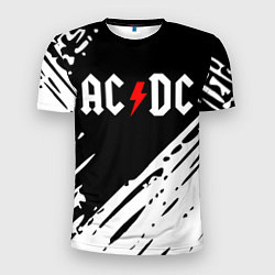 Мужская спорт-футболка Ac dc rock
