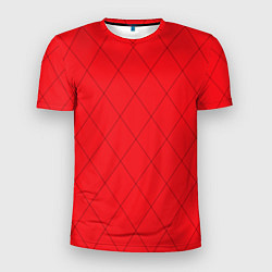 Футболка спортивная мужская Алый арлекин, цвет: 3D-принт