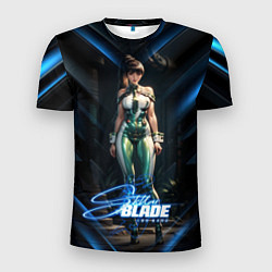 Мужская спорт-футболка Stellar Blade Eve в полный рост