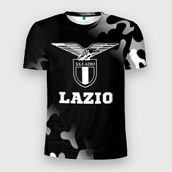 Мужская спорт-футболка Lazio sport на темном фоне