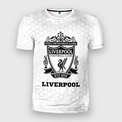 Футболка спортивная мужская Liverpool sport на светлом фоне, цвет: 3D-принт