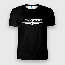 Футболка спортивная мужская Helldivers Logo, цвет: 3D-принт