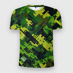 Мужская спорт-футболка Camouflage - pattern ai art