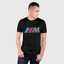 Футболка спортивная мужская BMW sport logo, цвет: 3D-принт — фото 2