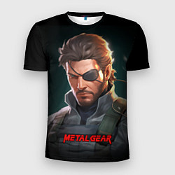 Футболка спортивная мужская Веном Снейк из игры Metal gear, цвет: 3D-принт