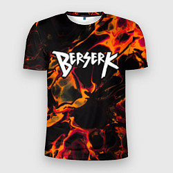 Мужская спорт-футболка Berserk red lava
