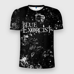 Футболка спортивная мужская Blue Exorcist black ice, цвет: 3D-принт