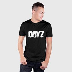 Футболка спортивная мужская Dayz logo white, цвет: 3D-принт — фото 2