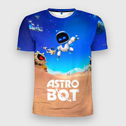 Футболка спортивная мужская Astro bot персонажи, цвет: 3D-принт
