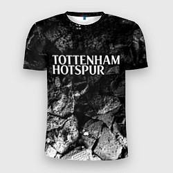 Мужская спорт-футболка Tottenham black graphite