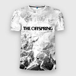 Мужская спорт-футболка The Offspring white graphite