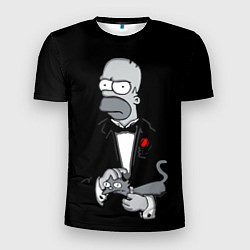 Мужская спорт-футболка Homer - the godfather