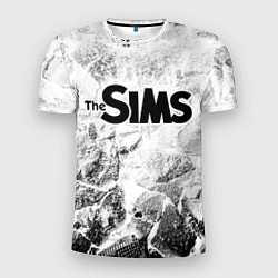 Футболка спортивная мужская The Sims white graphite, цвет: 3D-принт