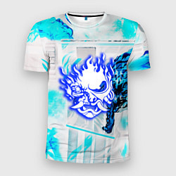 Футболка спортивная мужская Samurai logo howl, цвет: 3D-принт