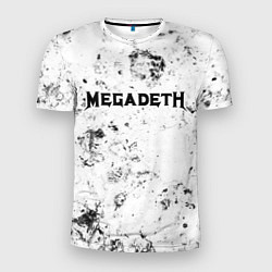 Футболка спортивная мужская Megadeth dirty ice, цвет: 3D-принт