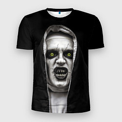 Футболка спортивная мужская Ужасная монашка, цвет: 3D-принт