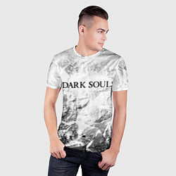 Футболка спортивная мужская Dark Souls white graphite, цвет: 3D-принт — фото 2